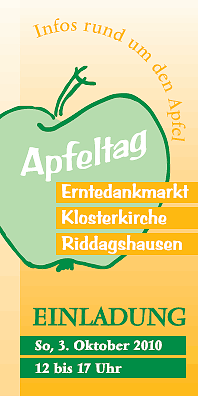 Einladung Apfeltag