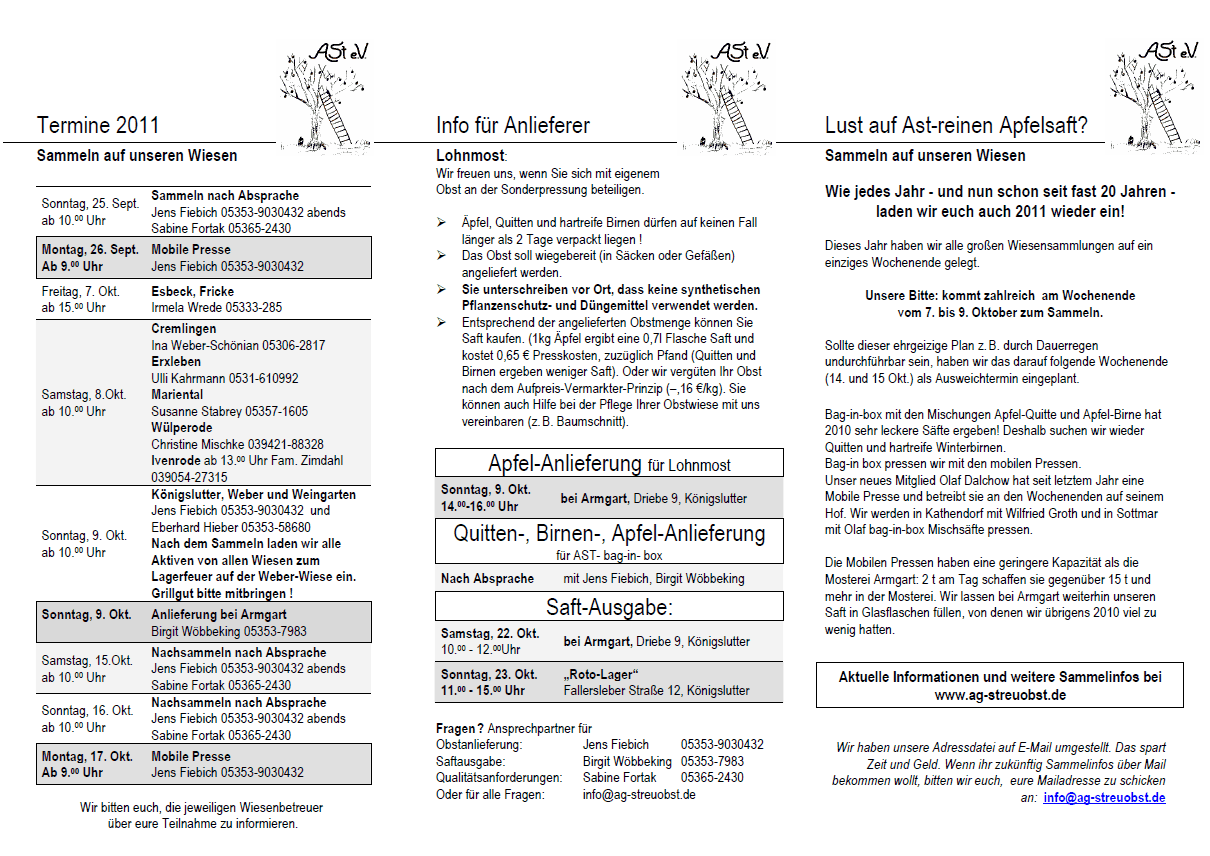 Sammelinfo