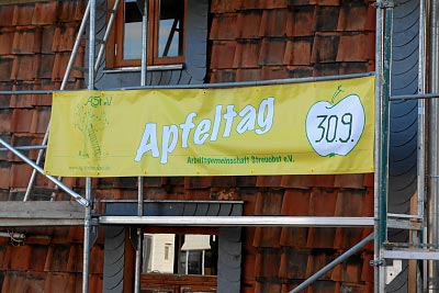 Unser Apfeltag-Banner