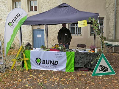 Infostand der BUND Kreisgruppe Helmstedt