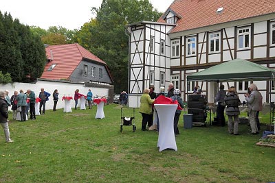 Reges Treiben im Paradiesgarten