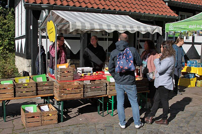 Tafelobstverkauf